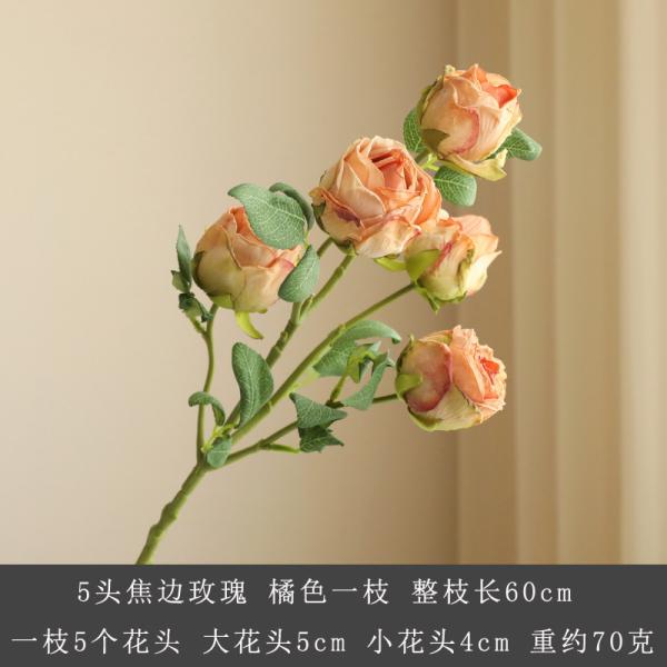 Personalized Artificial Silk Rose Flower Decoration for All Festivals and Celebrations