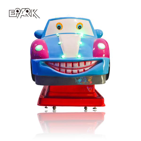 120W Kids Coin Operated Game Machine Blue Video 3d Swing Kiddie Ride