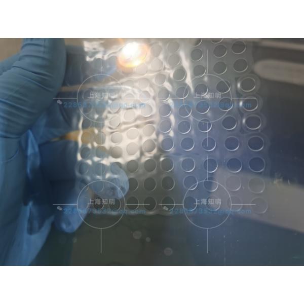 Diameter 5mm Sapphire Cover Glass 0.3mm Thickness