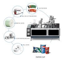 Machine à faire des tasses en papier automatique à grande vitesse