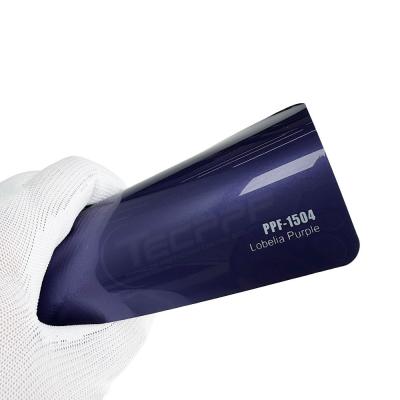 PPF-1504 Lobelia Cor Púrpura, 8 milímetros de película protetora de pintura para mudança de cor