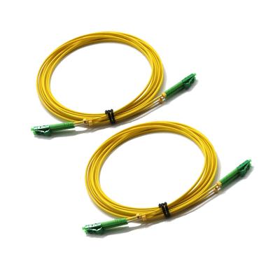 Duplex 2.0mm LC/APC de Singmode ao cabo de remendo da fibra ótica de LC/APC
