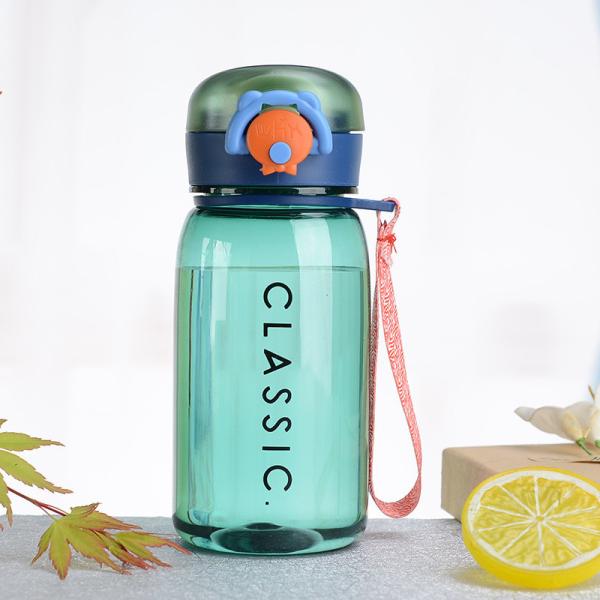 Colorful Handy Easy Bpa Free Tritan Material Plastic Water Bottles With Lock Lid