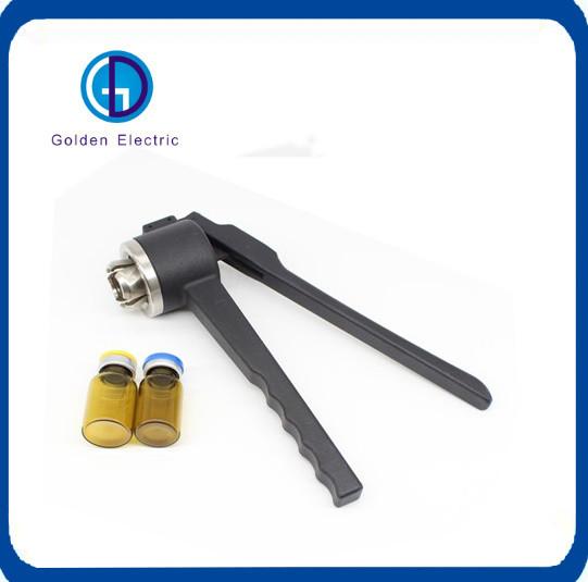 Customized 60mm Manual Vial Crimper Semi Automatic With 600g Capacity
