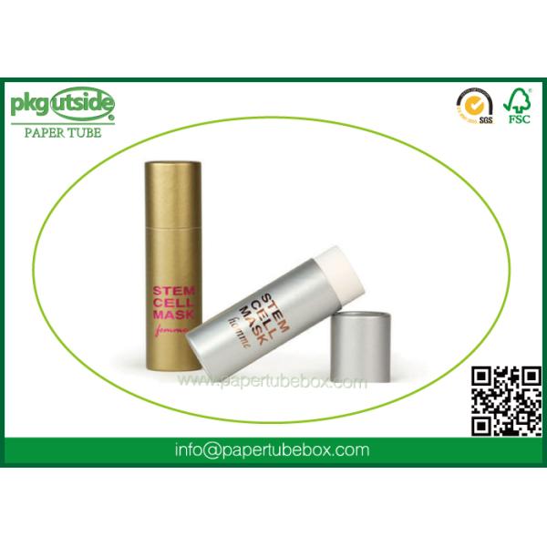 Handmade Round Paper Box , Colorful Printed Kraft Cylindrical Cardboard Tubes