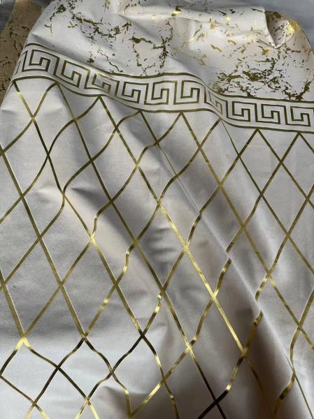160-300gsm Foil Velvet Fabric Customized For Cushion Curtain