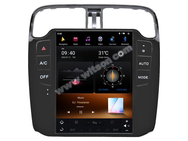 10.4 Screen Tesla Vertical Android Screen For VOLKSWAGEN POLO 2011-2018 Car Multimedia Stereo