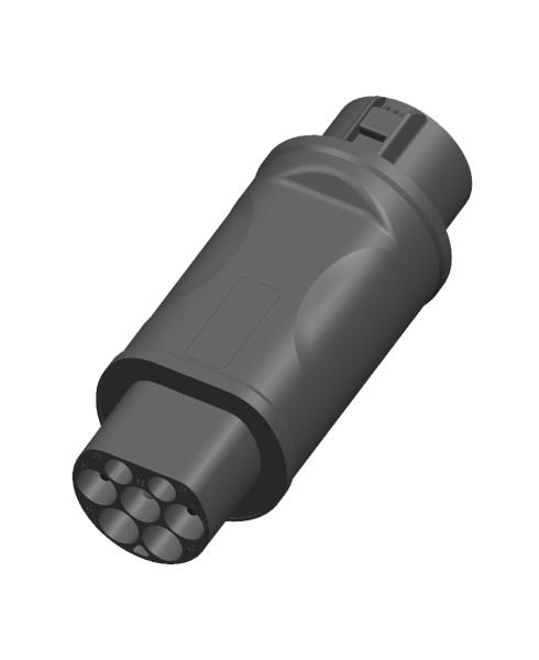 Adaptador de tipo 1 para GBT para carregamento de carros chineses na j1772 Estação de EV tipo 1 gB/T carros Elétricos Veículos Conversor de carregador
