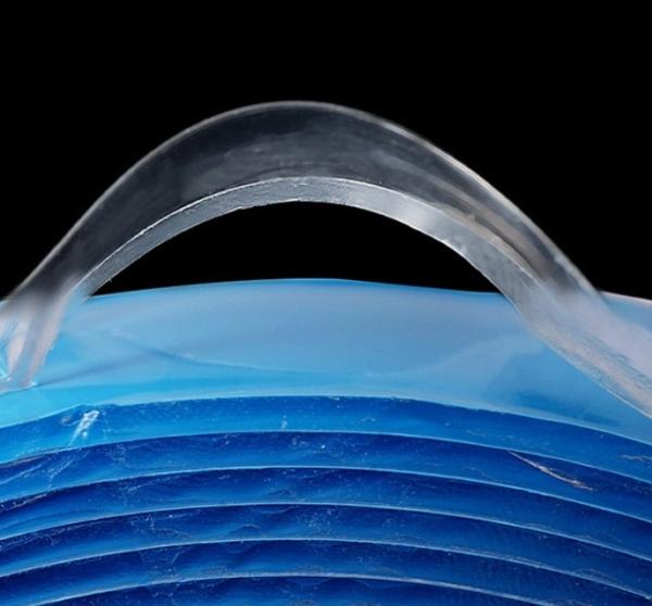 Faixa transparente acrílica de dois lados com alta viscosidade