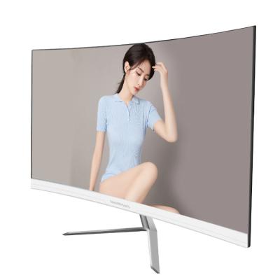 Desktop Curved Computer Monitor 144Hz 24 Inch Gaming Monitor For Internet Cafes