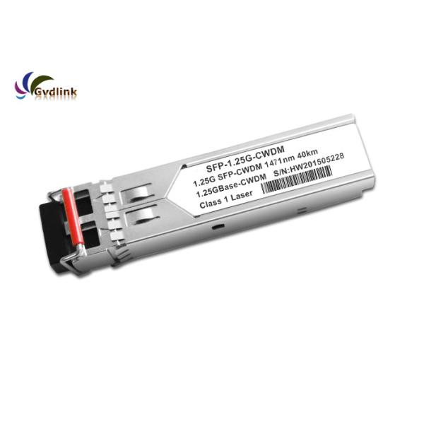 1471nm 40km CWDM SFP Transceiver Module Duplex LC