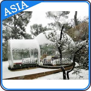 Globo inflável impermeável da neve para a propaganda com neve falsificada