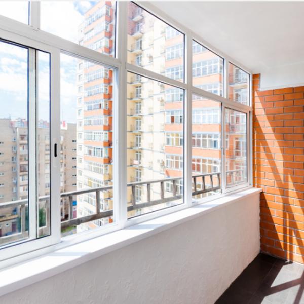 Управление насекомого сползая окна рамки современного дома алюминиевое сползая окно балкона