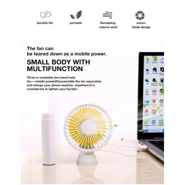 Перезаряжаемые вентилятор USB Handheld