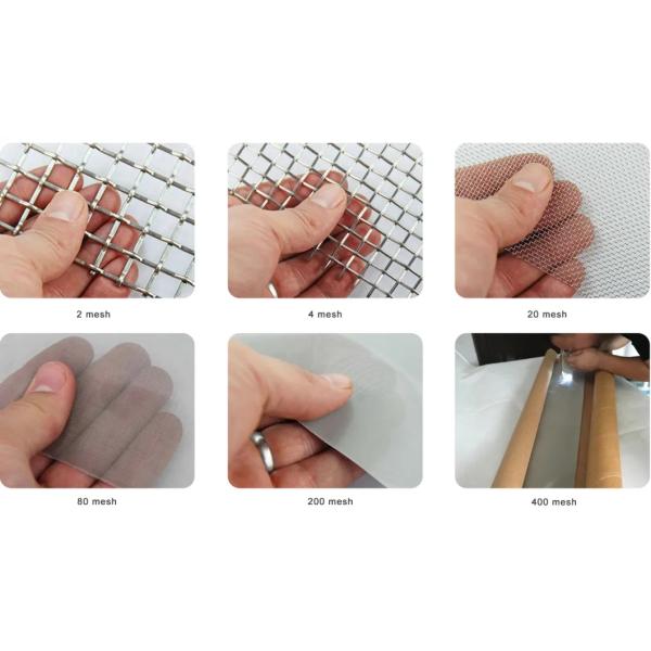 Polishing 30m Length Stainless Steel Fly Screen 18x16 Mesh Size