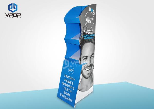 Cheap Price Cardboard Pallet Chewing Gum Display Stand Rack Wholesale from China