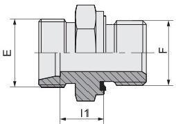 Метрическая нить с уплотнительной пломбой 1 см-Wd 1dm-Wd 1cm-Wd/Rn 1dm-Wd/Rn