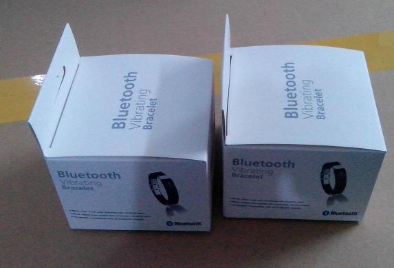 Bracelet Bluetooth, Silicone Incoming Call Alert Alarm Anti-Lost Vibrating Bluetooth Brace