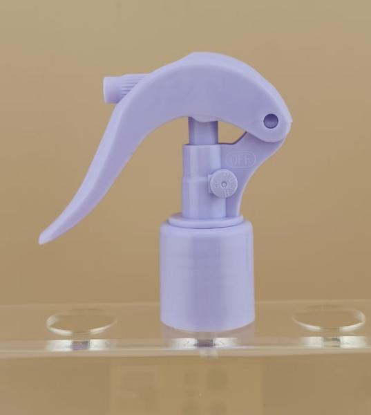 Light Purple Plastic Mini Trigger Sprayer K604-1 for Bottles and Hairdressing