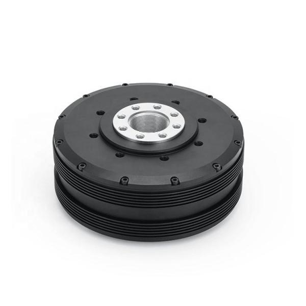 Faradyi New Motor PM120 24V 270RPM 6N.m Dual Shaft DC Motor with Slip Ring and Encoder for Robot Arm Joint/UAV PTZ