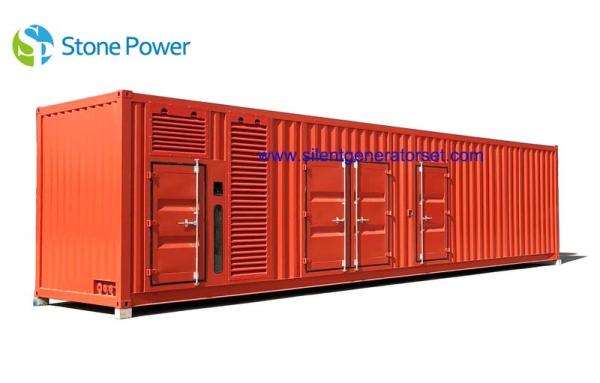 800kw / 1000kva Cummins Silent Diesel Generator Set 20ft Containerized
