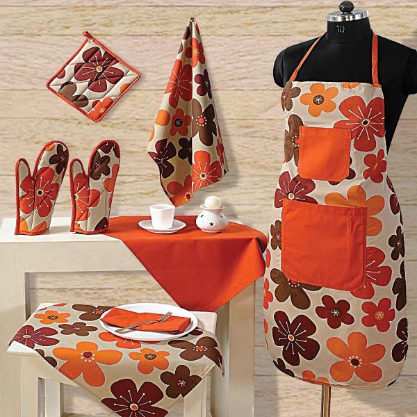 Ladies Apron, Adult Apron, Floral Apron, Kitchen Apron, Full Cooking Apron, Gift For Her, Gift For Women, Apron, Women's