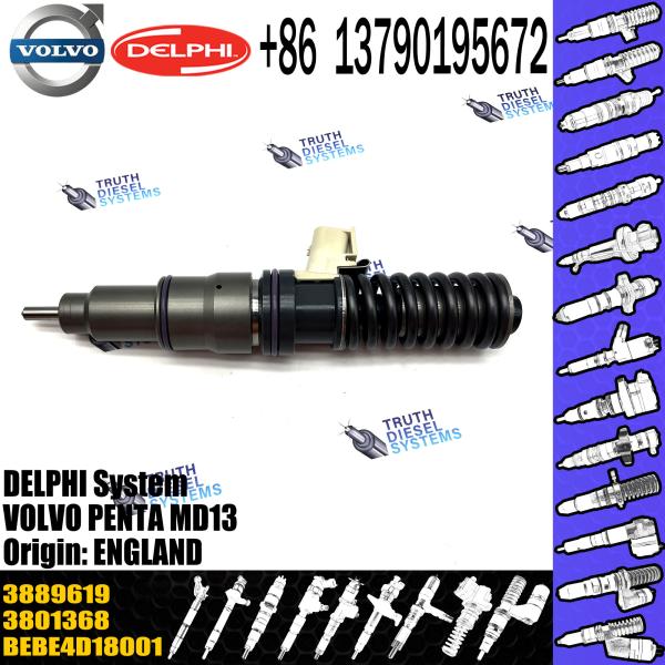 Injetor de combustível diesel de alta qualidade 3801368 3889619 BEBE4D18001 para VOL PENTA MD13