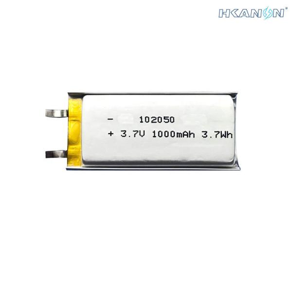 Lifepo4 células de bateria duráveis 3.7v 1000mah 3.7Wh 285272 554141 402780 702257 703048 703440 102050