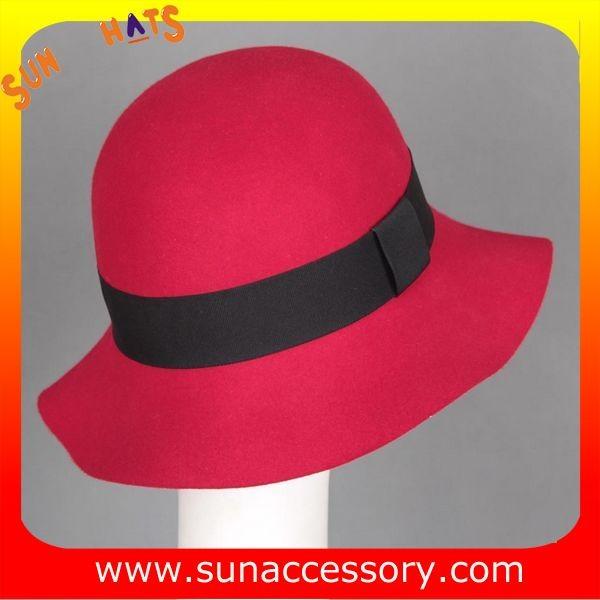 6090434 Sun Accessory customized  winner  fashion  wool felt  clothe hats, women hats and caps wholesaling