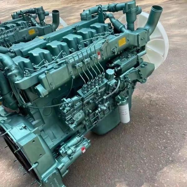 Water-Cooled Cylinder and Reciprocating Piston Movement Silver Kick Start Sinotruk Engine