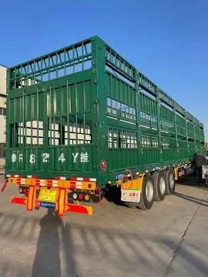 3/4 Axles Max Payload 30000 kg Double Deck Animal Poultry Livestock Semi Trailer