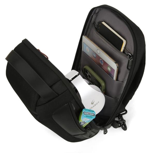 Wholesale Waterproof Anti Theft Usb Men Chest Bags Cross Body Bags For Men Luxury Smell Proof Crossbody Bag