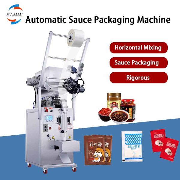 Pouch Tomato Paste Liquid Ketchup Paste Sachet Packaging Machine