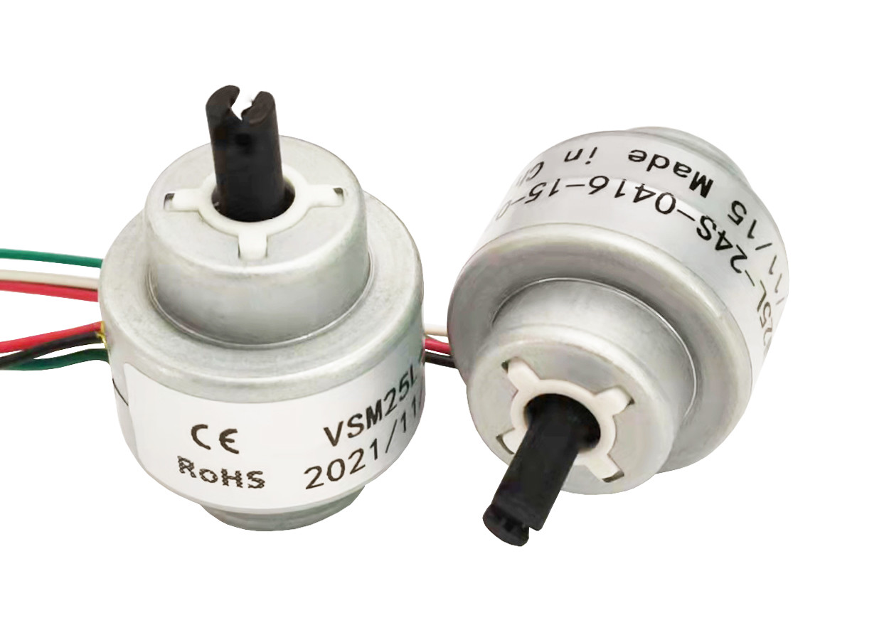 Мотор изготовленного на заказ вала линейный шагая 15 диаметр угла 12V 25mm шага степени