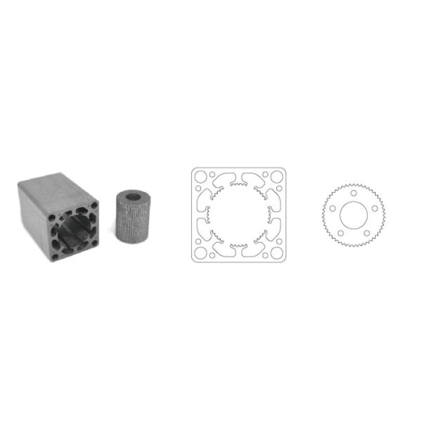 ID прокатанный частями ротора статора Stepper мотора NEMA8 20mm ядра 11.95mm