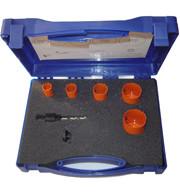 M3/M42 7PCS Bi Metal High Speed Steel Hole Saw Set For Wood / Plastic