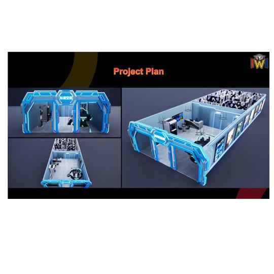 4 Player Space Arcade VR Space Adventure Game VR Simulator Machine
