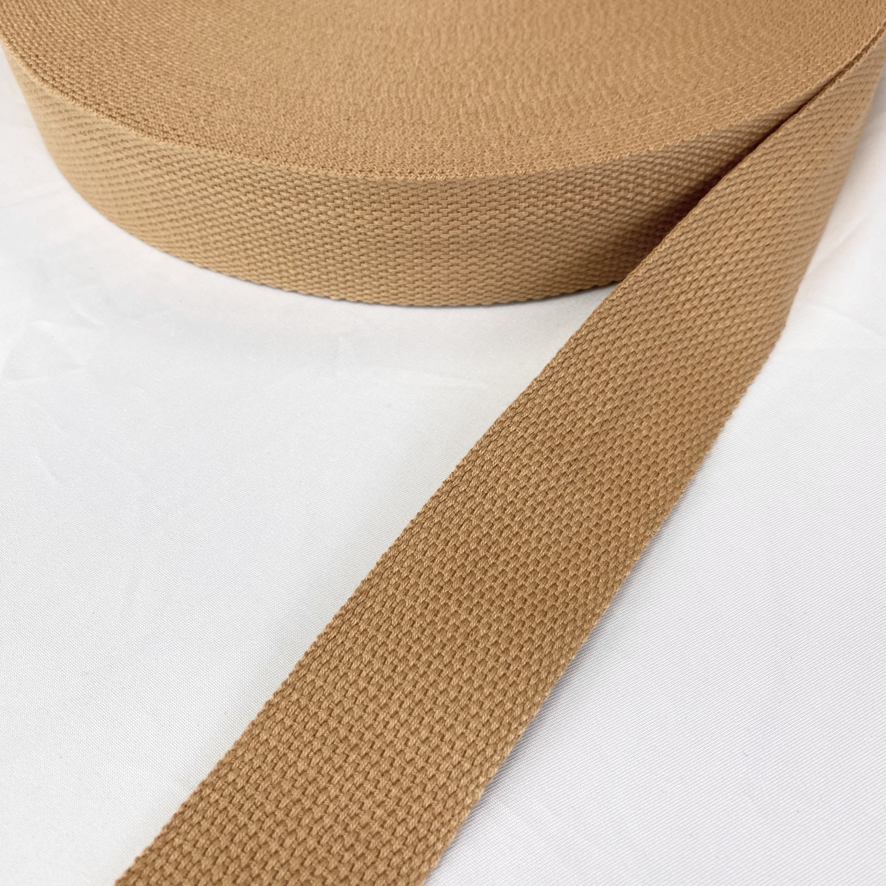 Soft Polyester-cotton webbing Belt Dupont Tote bag strap