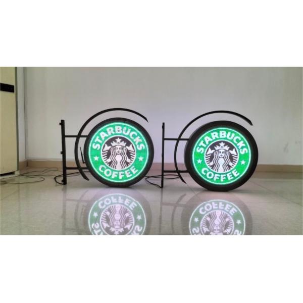 Простая установка P4mm HD Logo LED дисплей для рекламы розничной торговли 5000nits 3840Hz обновление