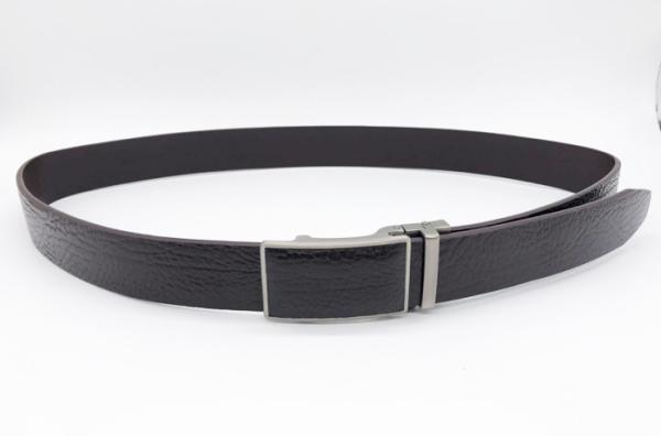 Genuine Leather Mens Automatic Buckle Belt 3.5cm Width 100 - 140cm Length