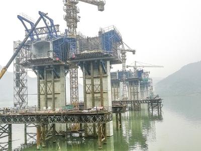 Sistema de suspensão do viajante do formulário da ponte, conjunto fácil estável do viajante do formulário do modilhão
