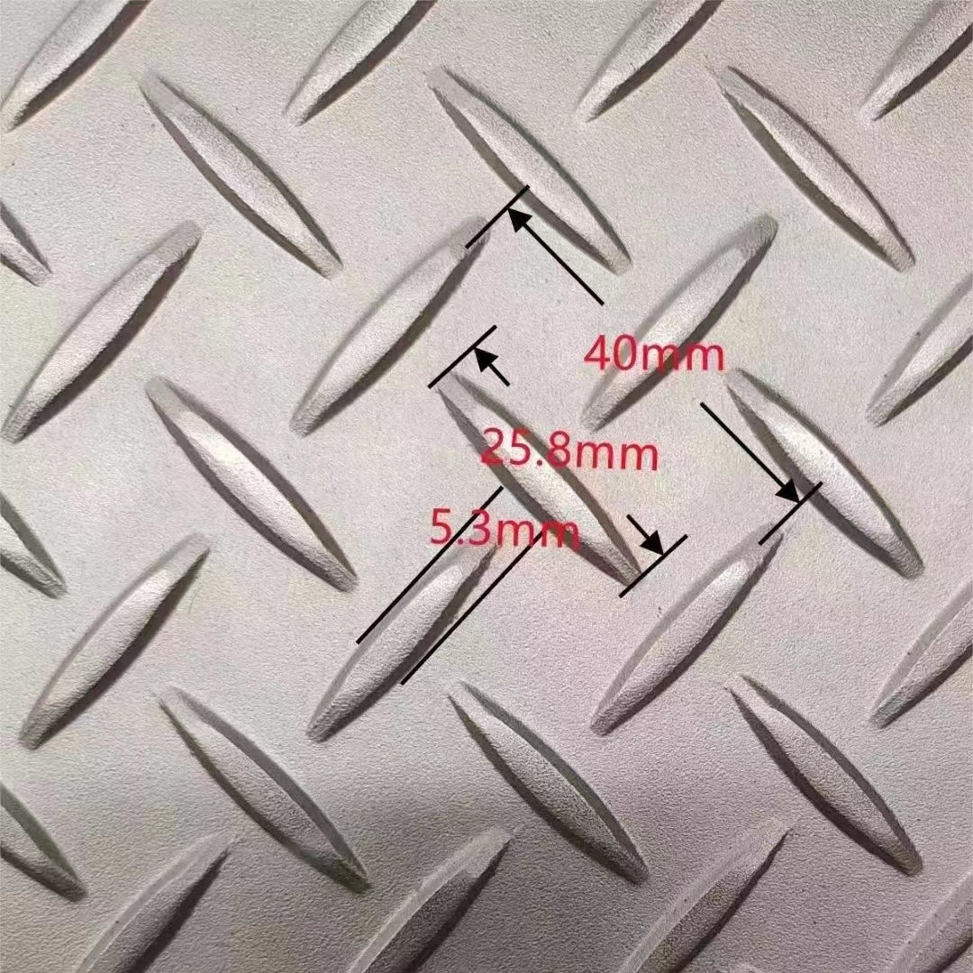 Гофрированный лист 3.0mm до 8.0mm нержавеющей стали 304 горячекатаные