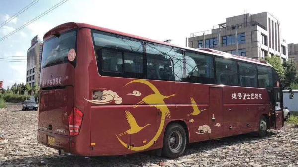 247kw Diesel Oil 50 Seats 2015 Year Used Yutong Buses Yuchai Engine Low Kilometer Euro III Steel Chassis with AC