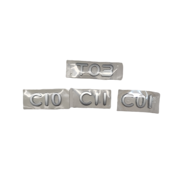 New Arrival Auto Body Parts Word Logo Cover for Leapmotor C11 C01 T03 Electric Vehicle Car Rear Logo Components