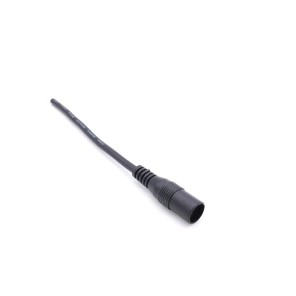 Round 2.1 X 5.5 Mm Dc Power Connector , Waterproof DC Male Female Connector