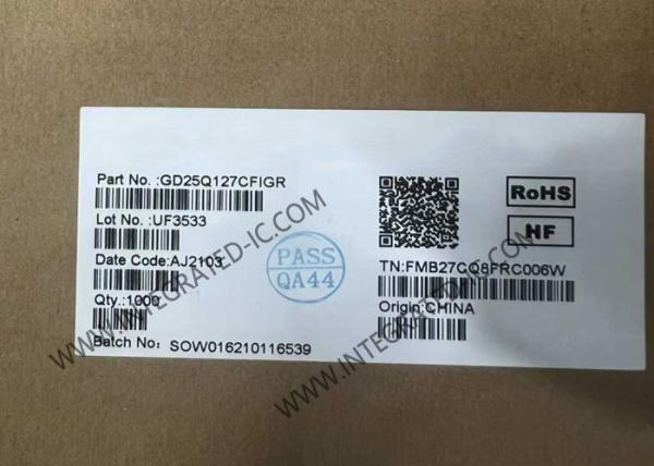 GD25Q127CFIGR Memory IC Chip 128Mbit 3.3V Uniform Sector Serial NOR Flash Memory