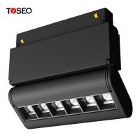 La voie magnétique de Dimmable LED allume des projecteurs de voie de noir de 6 watts 12watt