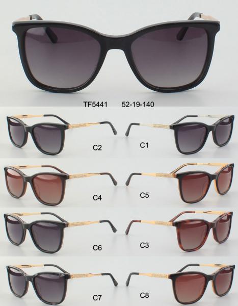 Women Polarized Lens 52 - 19 - 140 Acetate Frame Sunglasses
