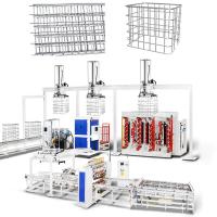 Hwashi machine de soudage IBC personnalisée ligne de production automatique de conteneurs en vrac