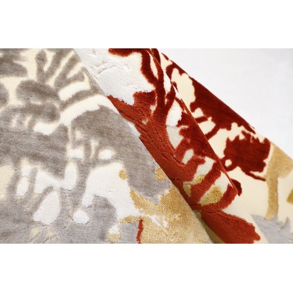 Forest Impression Jacquard Velvet – Where the luxury of a gilded forest meets your home.